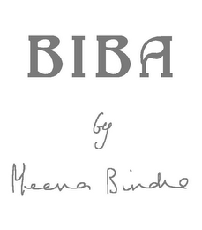 BIBA BY MEENA BINDRA logo