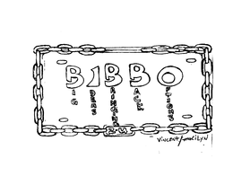BIBBO BIG IDEAS BRINGING BACK OPTIONS VINCENT/MARILYN logo