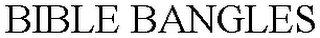 BIBLE BANGLES logo