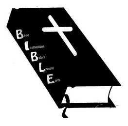 BIBLE BASIC INSTRUCTIONS BEFORE LEAVING EARTH logo