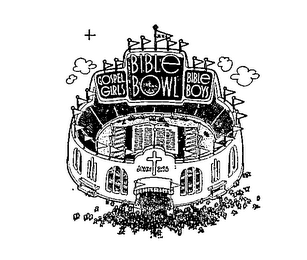 BIBLE BOWL BIBLE BOYS logo