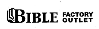 BIBLE FACTORY OUTLET logo
