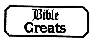 BIBLE GREATS logo