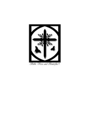BIBLE VERSE AND BUTTERFLIES logo