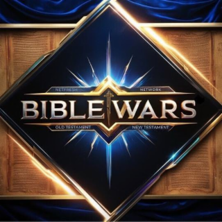 BIBLE WARS NETFRESH NETWORK OLD TESTAMENT NEW TESTAMENT logo