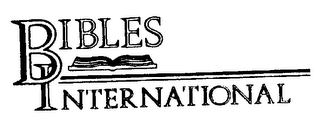 BIBLES INTERNATIONAL logo