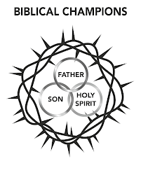 BIBLICAL CHAMPIONS FATHER SON HOLY SPIRIT logo