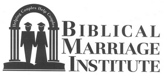 BIBLICAL MARRIAGE INSTITUTE HELPING COUPLES HELP COUPLES logo