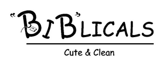 "BIB"LICALS CUTE & CLEAN logo