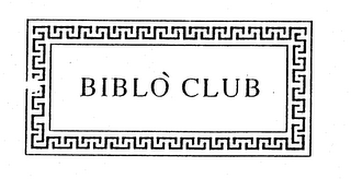 BIBLO CLUB logo
