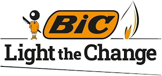 BIC LIGHT THE CHANGE logo