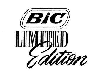 BIC LIMITED EDITION logo