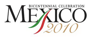 BICENTENNIAL CELEBRATION MEXICO 2010 logo