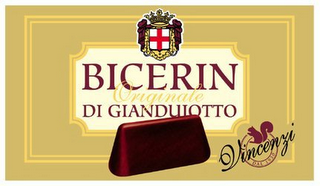 BICERIN ORIGINALE DI GIANDUJOTTO VINCENZI logo
