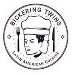 BICKERING TWINS LATIN AMERICAN CUISINE logo