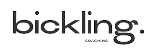 BICKLING. COACHING logo