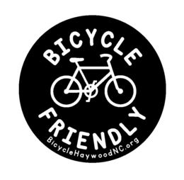 BICYCLE FRIENDLY BICYCLEHAYWOODNC.ORG logo