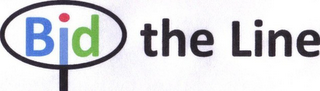 BID THE LINE logo