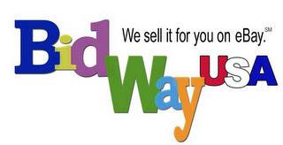 BID WAY USA WE SELL IT FOR YOU ON EBAY logo