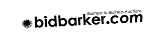 BIDBARKER.COM BUSINESS TO BUSINESS AUCTIONS logo