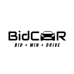 BIDCAR BID · WIN · DRIVE logo