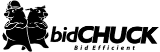 BIDCHUCK BID EFFICIENT logo