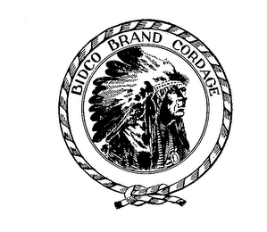 BIDCO BRAND CORDAGE logo