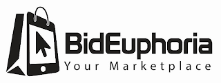 BIDEUPHORIA YOUR MARKETPLACE logo