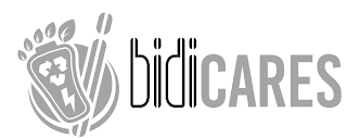 BIDI CARES logo