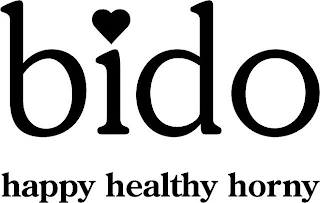 BIDO HAPPY HEALTHY HORNY logo