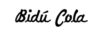 BIDU COLA logo