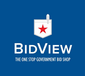 BIDVIEW THE ONE STOP GOVERNMENT BID SHOP logo