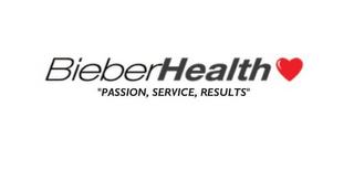 BIEBERHEALTH "PASSION, SERVICE, RESULTS" logo