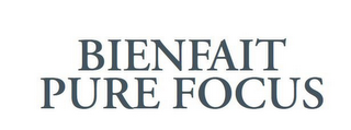 BIENFAIT PURE FOCUS logo