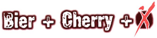 BIER + CHERRY + X logo