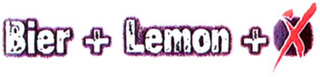 BIER + LEMON + X logo