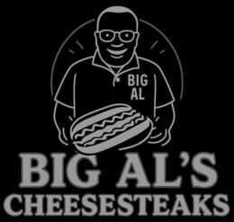 BIG AL BIG AL'S CHEESESTEAKS logo