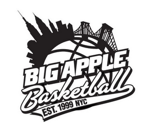 BIG APPLE BASKETBALL EST. 1999 NYC logo