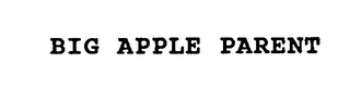 BIG APPLE PARENT logo