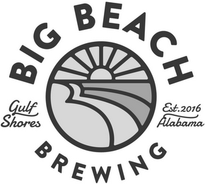 BIG BEACH BREWING GULF SHORES EST. 2016 logo