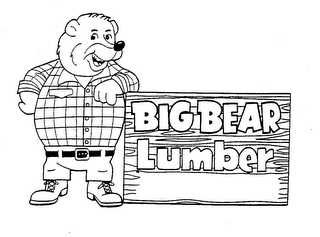 BIG BEAR LUMBER logo