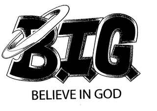 B.I.G. BELIEVE IN GOD logo
