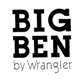 BIG BEN BY WRANGLER logo