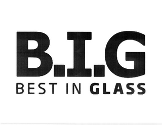 B.I.G. BEST IN GLASS logo