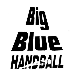 BIG BLUE HANDBALL logo