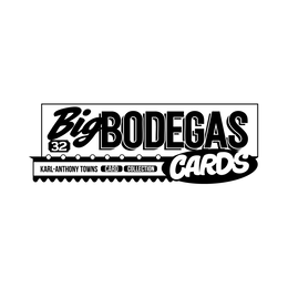 BIG BODEGAS 32 KARL-ANTHONY TOWNS CARD COLLECTION CARDS logo