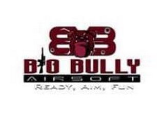 BIG BULLY AIRSOFT READY, AIM, FUN logo