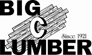 BIG C LUMBER SINCE 1921 logo