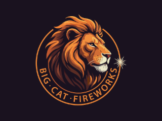 BIG CAT FIREWORKS logo