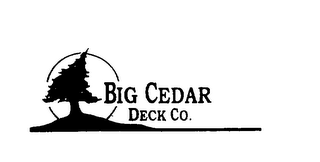 BIG CEDAR DECK CO. logo